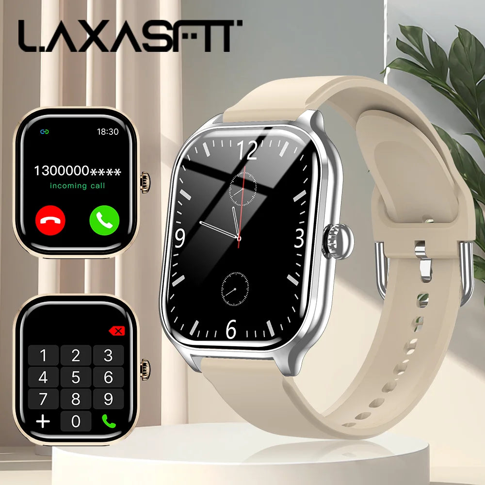 ⌚ Smartwatch LAXASFIT H9 Pro Max – Llamadas Bluetooth, Pantalla 2.01", Salud 24/7, Estilo y Tecnología en tu Muñeca