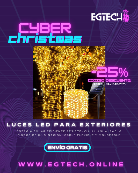 🌞✨ Luces Solares LED para Jardín y Exteriores | Impermeables IP65 💡🌿